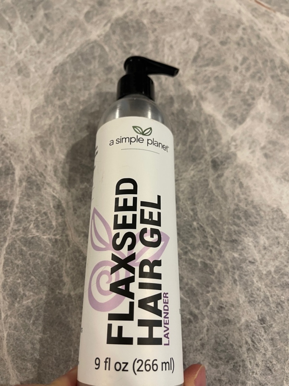 Lavender Flaxseed Hair Gel - 9 fl oz